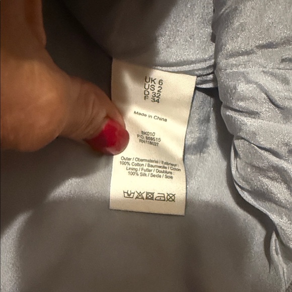 Boden Limited Edition Gray Cardigan Jacket with Sequins and Beaded Trim 2 - Picture 6 of 7